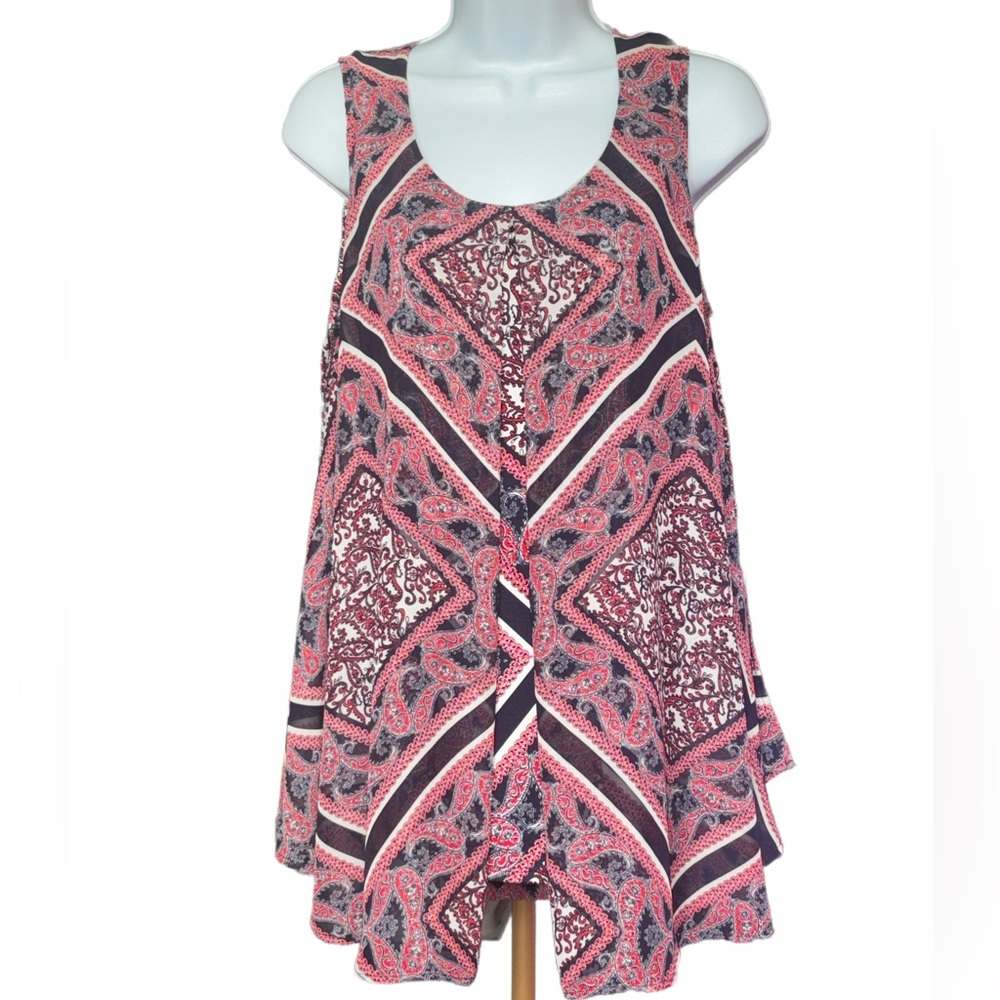 Westport | Paisley Blouse Tank Top